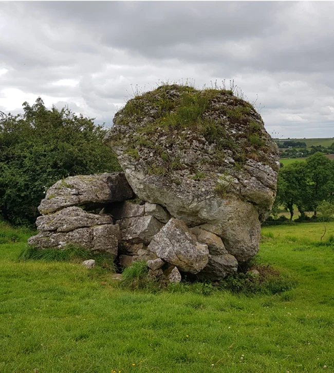 Ail na Muireann (the Stone of Divisions), Hill of Uisneach, Co. Westmeath
